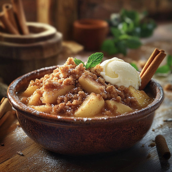 easyChef Pro Cinnamon-Spiced Apple Crisp