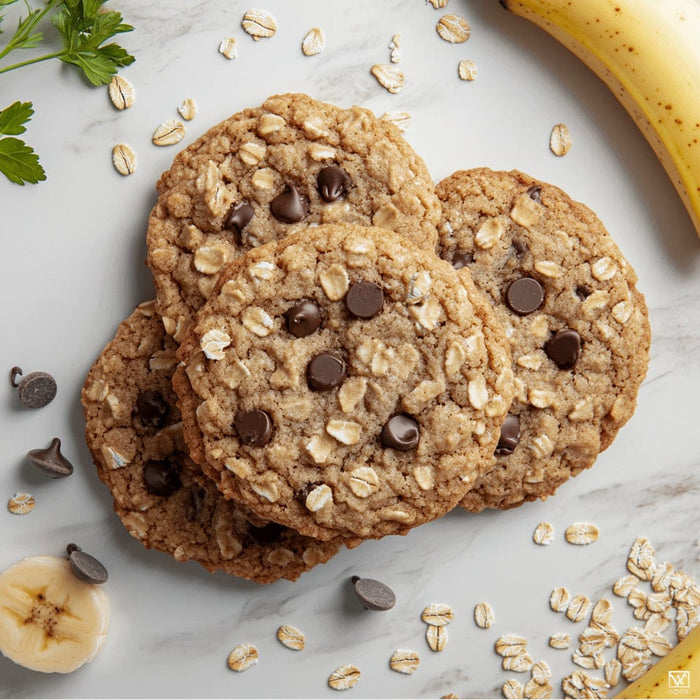 easyChef Pro Cinnamon-Spiced Banana Oatmeal Cookies