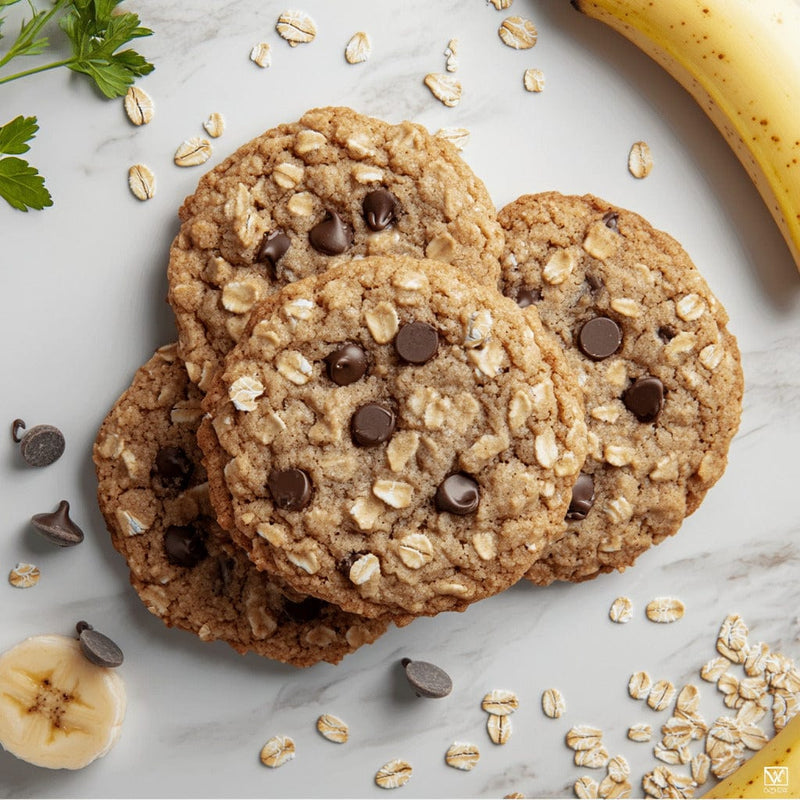 easyChef Pro Cinnamon-Spiced Banana Oatmeal Cookies