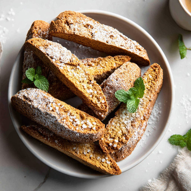 easyChef Pro Cinnamon Sugar Crunch Biscotti