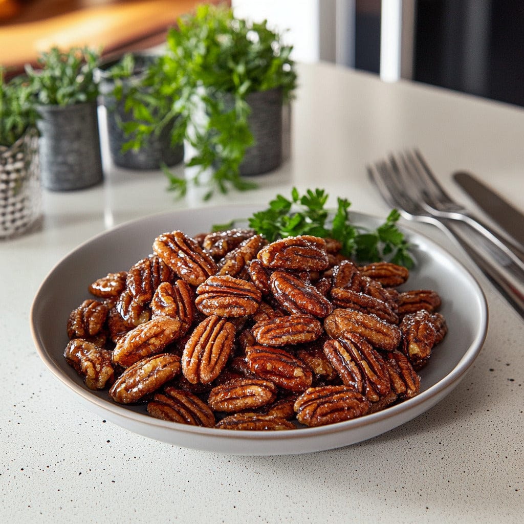 easyChef Pro Cinnamon-Sugar Glazed Pecans
