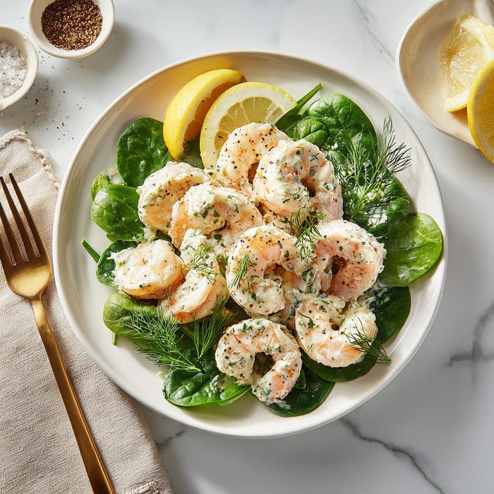 easyChef Pro Citrus Dill Shrimp Salad