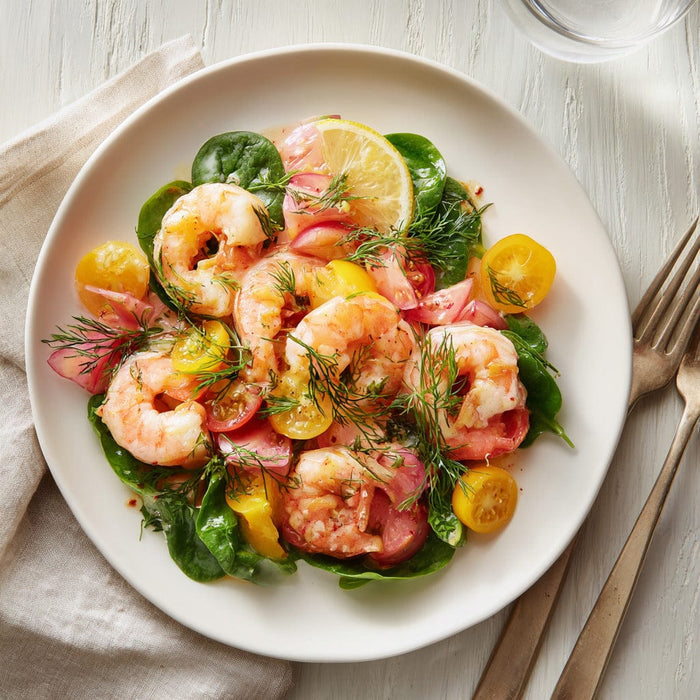 easyChef Pro Citrus Dill Shrimp Salad
