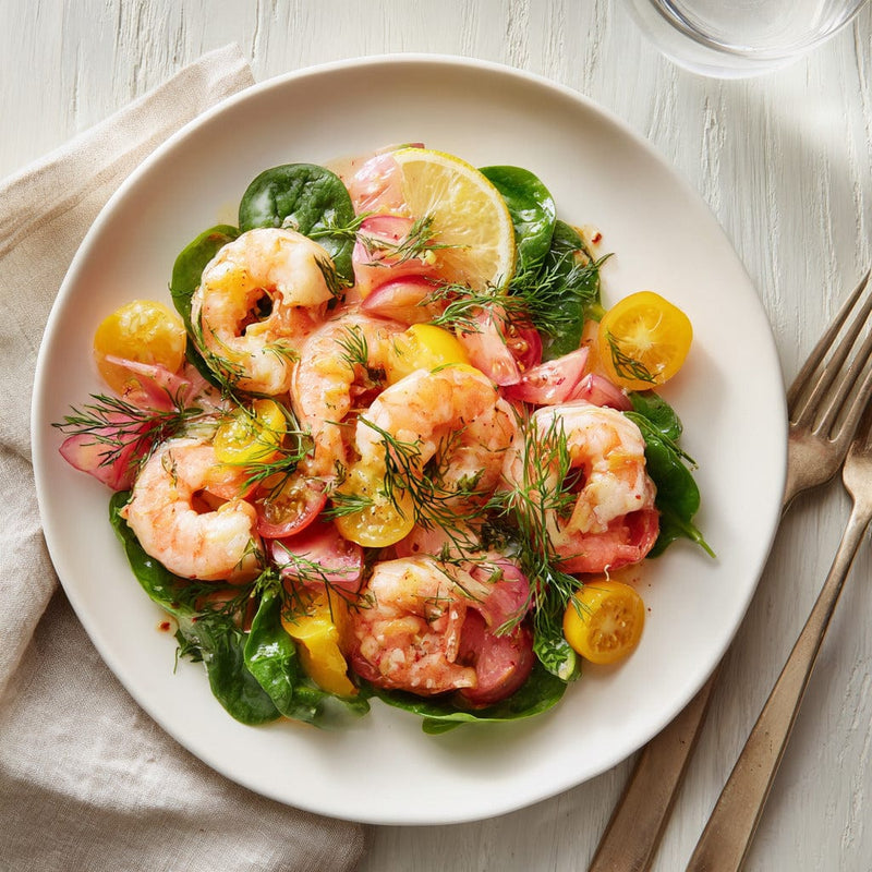 easyChef Pro Citrus Dill Shrimp Salad