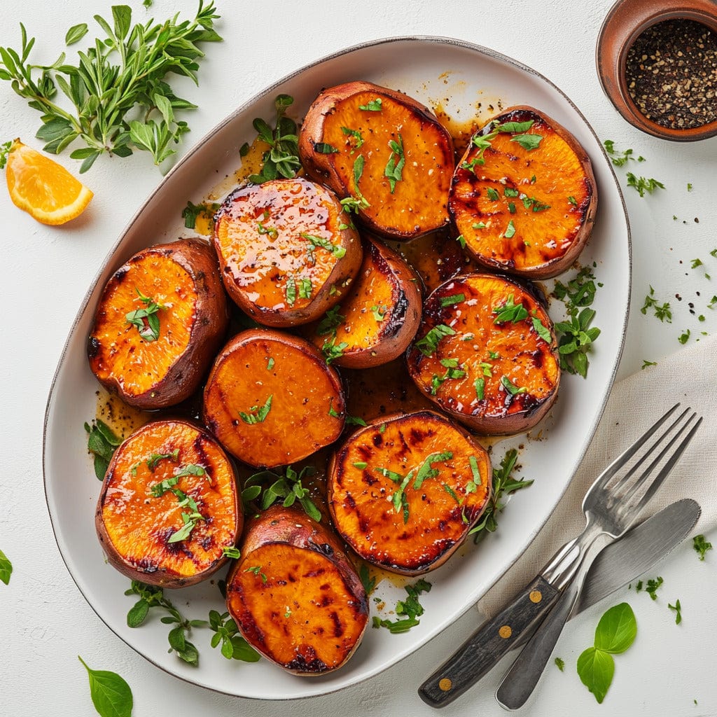 easyChef Pro Citrus-Glazed Sweet Potato Bliss