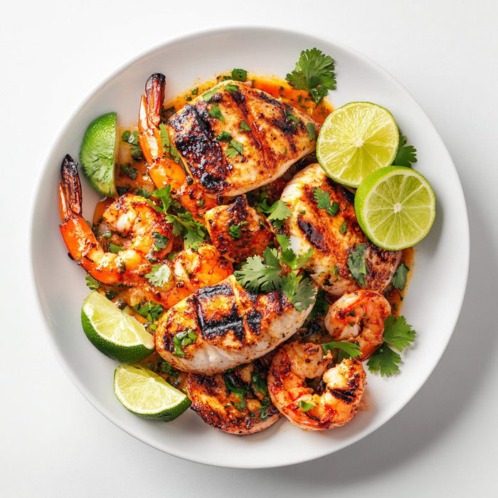 easyChef Pro Citrus-Infused Cerveza-Lime Marinade for Grilled Shrimp and Fish