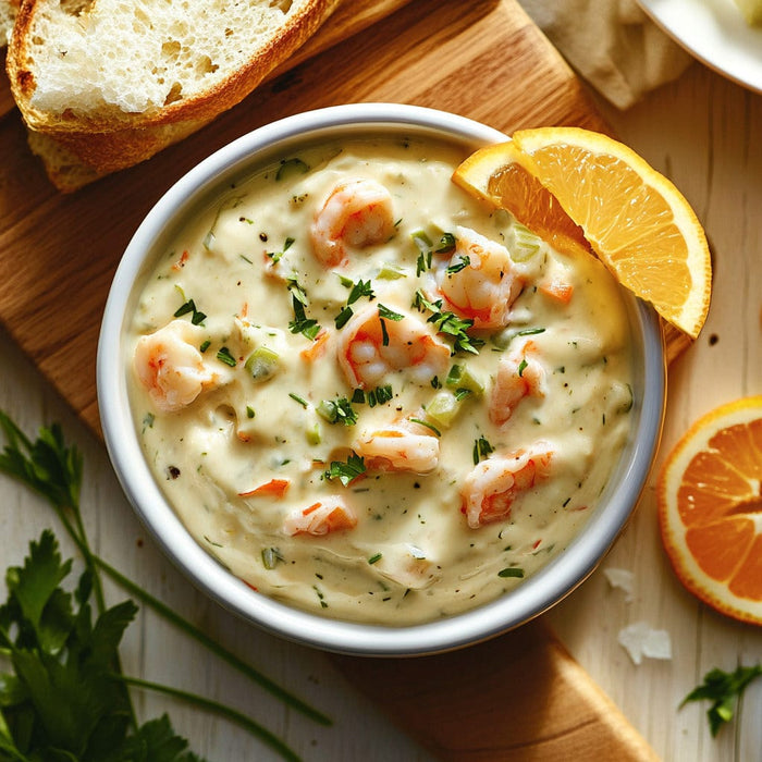 easyChef Pro Citrus-Infused Crab and Shrimp Chilled Dip