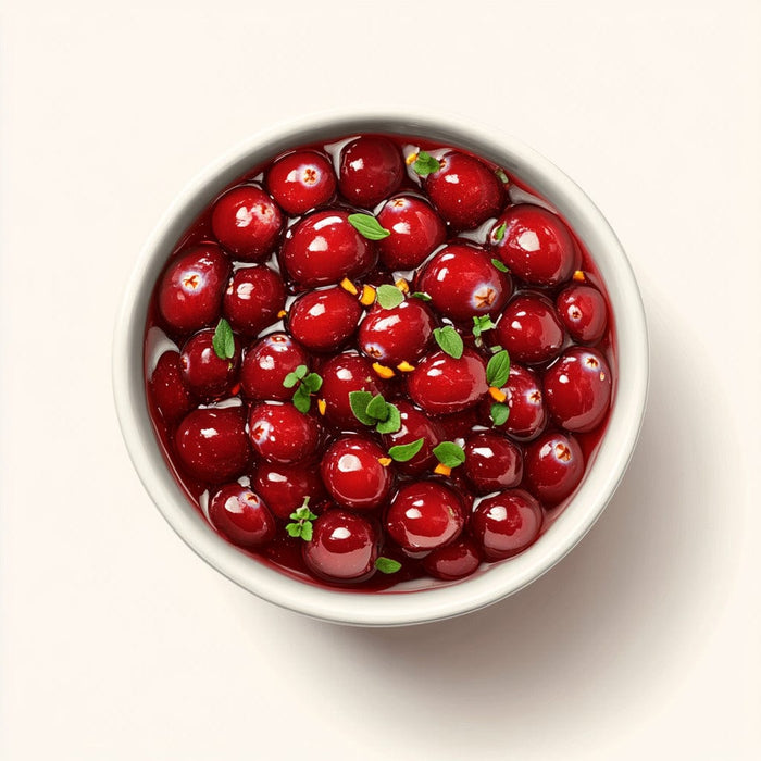 easyChef Pro Citrus-Infused Cranberry Sauce with a Brandy Kick