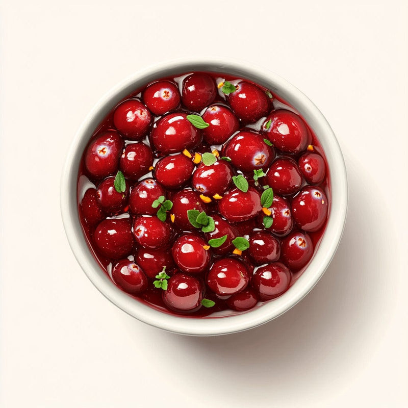 easyChef Pro Citrus-Infused Cranberry Sauce with a Brandy Kick