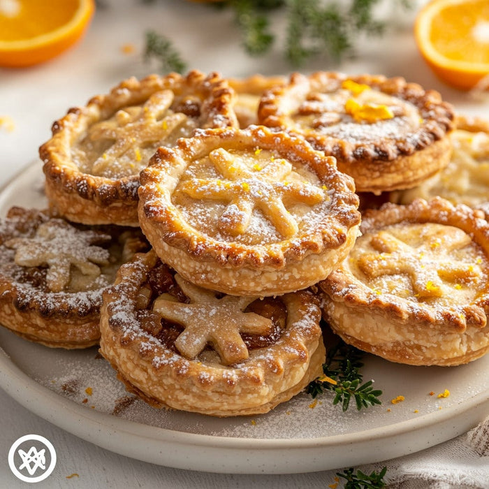 easyChef Pro Citrus-Infused Mince Pies with Buttery Cinnamon Crust
