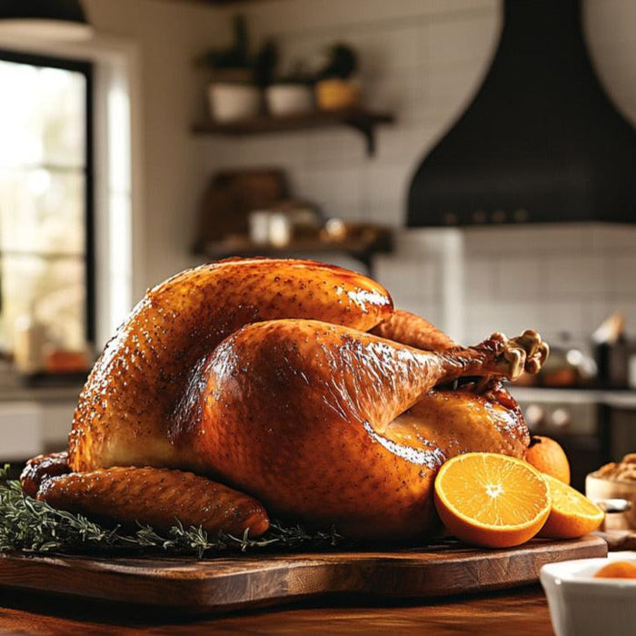 easyChef Pro Citrus-Infused Smoked Turkey