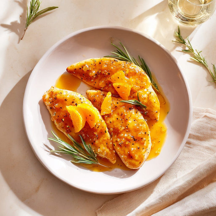 easyChef Pro Citrus Rosemary Chicken with a Horseradish Twist