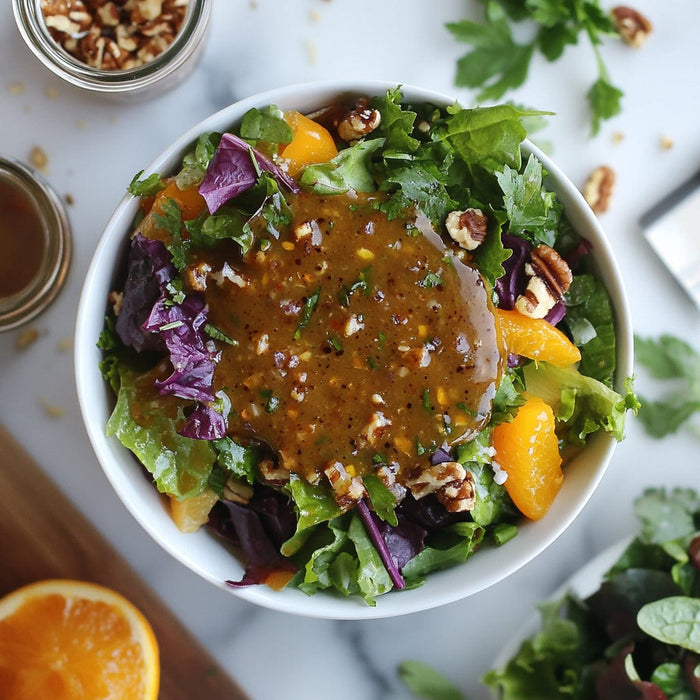 easyChef Pro Citrus Walnut Vinaigrette with Romano Cheese