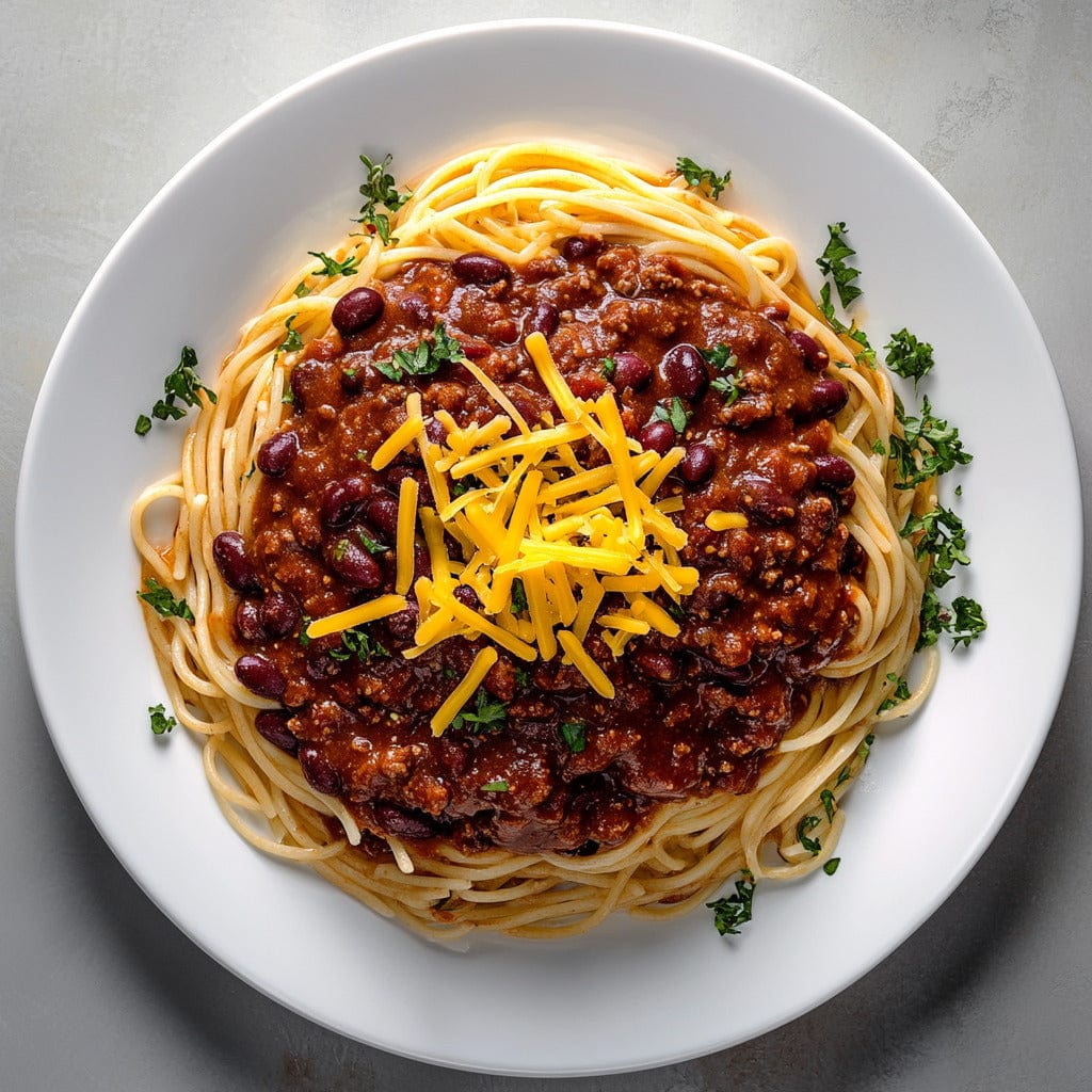 easyChef Pro Cocoa-Infused Vegetarian Cincinnati Chili