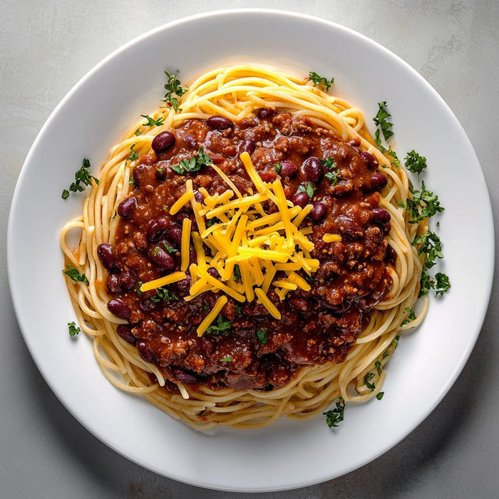 easyChef Pro Cocoa-Infused Vegetarian Cincinnati Chili