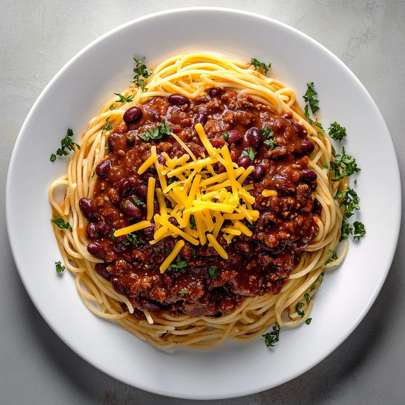 easyChef Pro Cocoa-Infused Vegetarian Cincinnati Chili