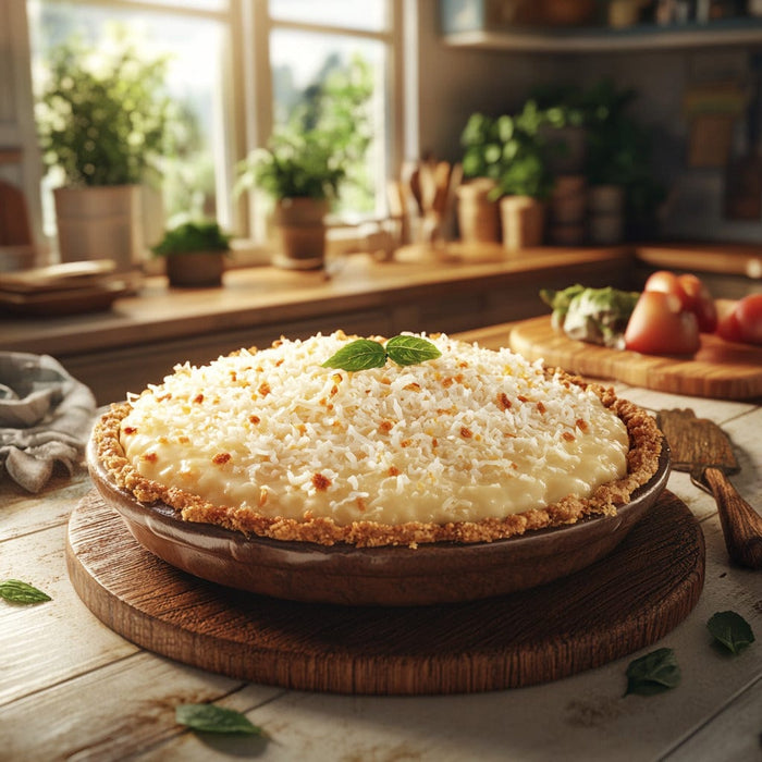 easyChef Pro Coconut Crustless Pie