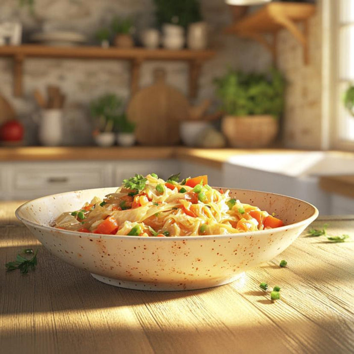 easyChef Pro Coconut Curry Cabbage Stir-Fry