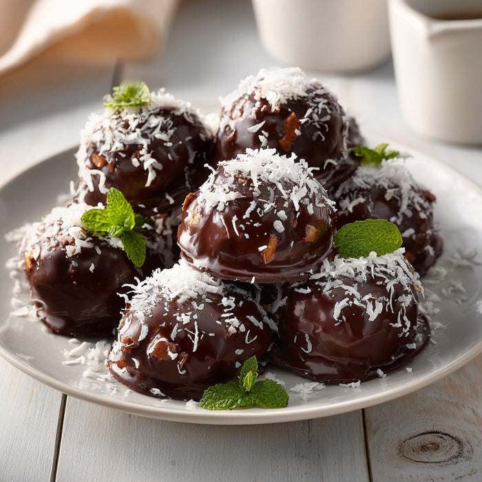 easyChef Pro Coconut Pecan Chocolate-Dipped Candies