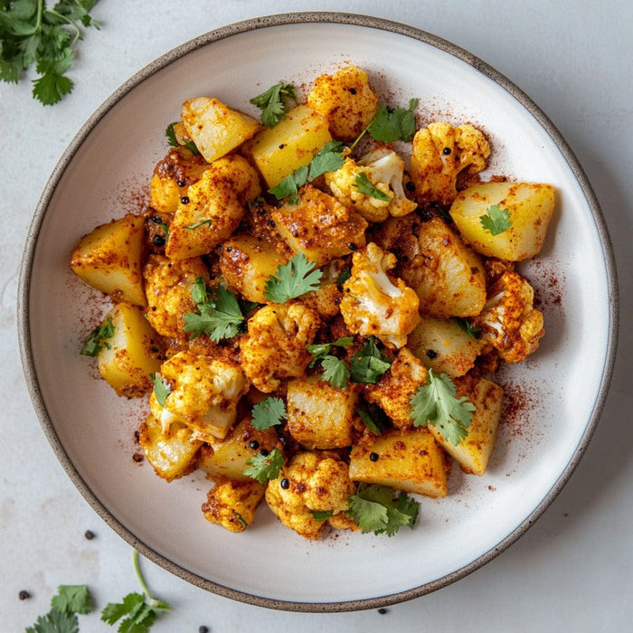 easyChef Pro Coconut-Spiced Aloo Gobi