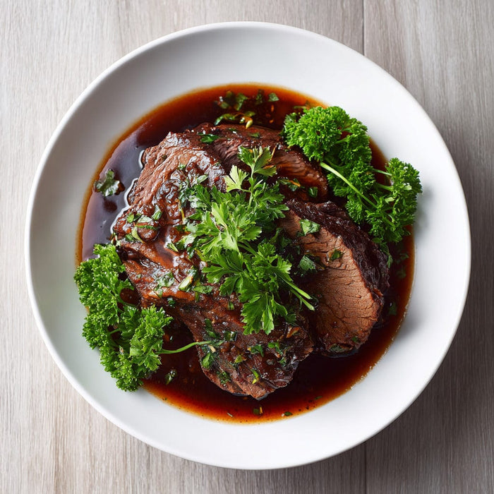 easyChef Pro Coffee-Infused Garlic Roast Beef