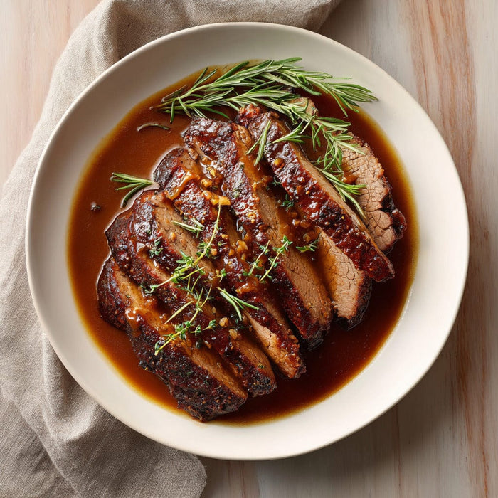 easyChef Pro Coffee-Infused Roast Beef with Rich Gravy