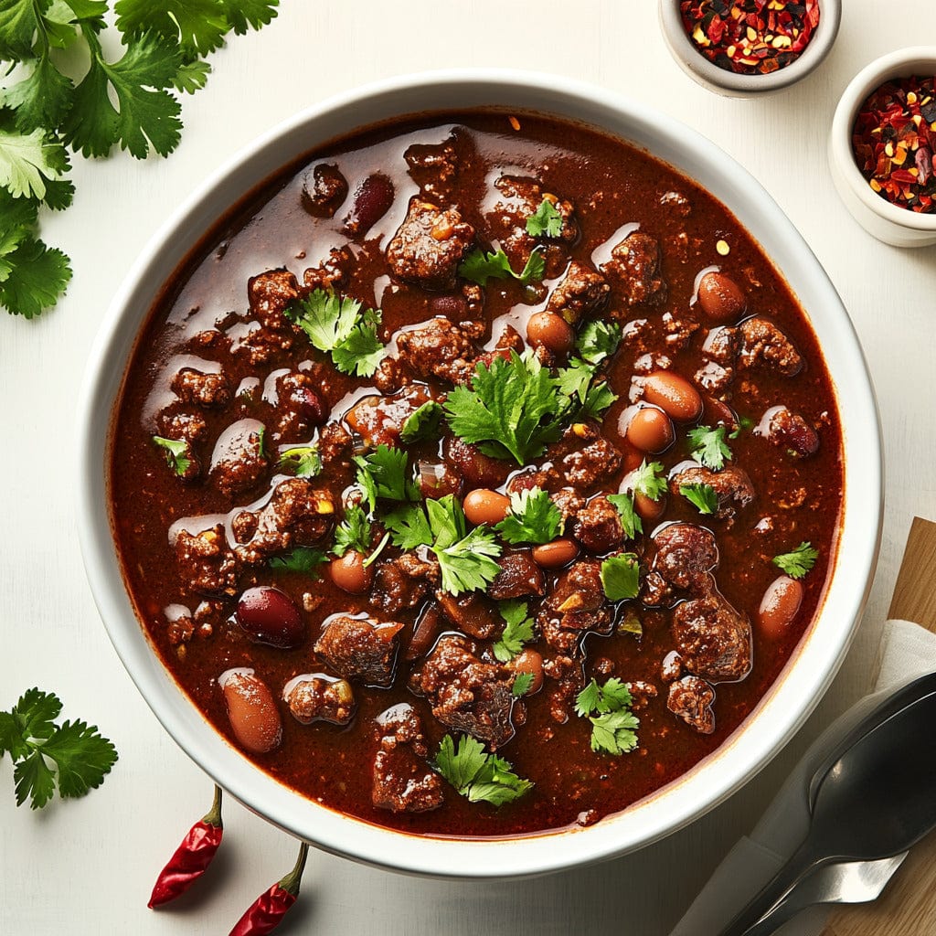 easyChef Pro Cola-Infused Chocolate Beef Chili