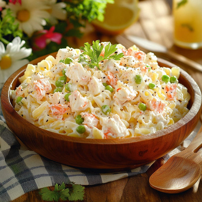 easyChef Pro Crab Pasta Salad