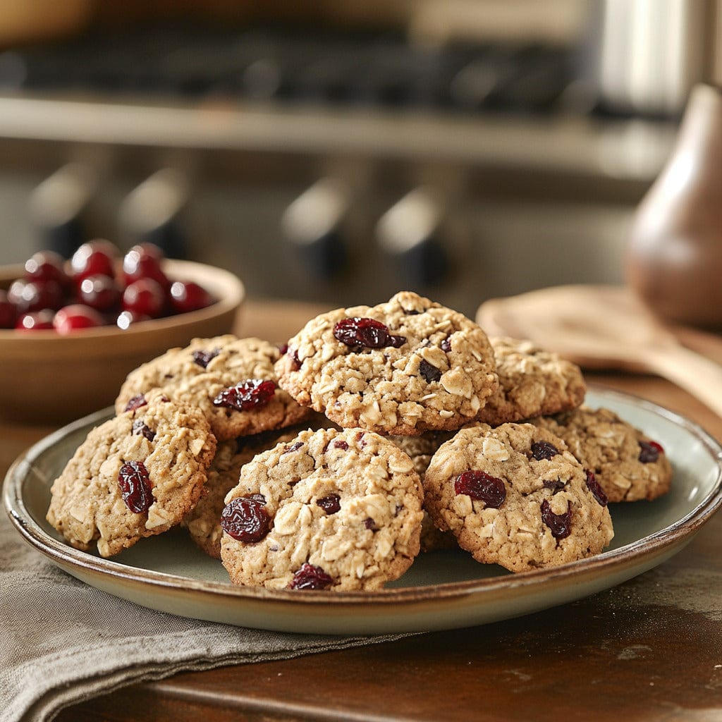 easyChef Pro Cranberry Oatmeal Cookies