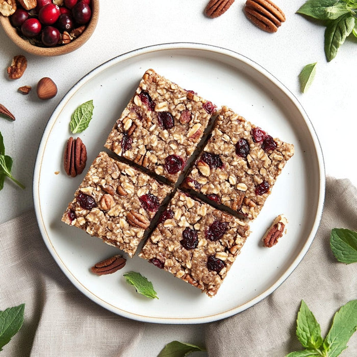 easyChef Pro Cranberry Pecan Oatmeal Bars