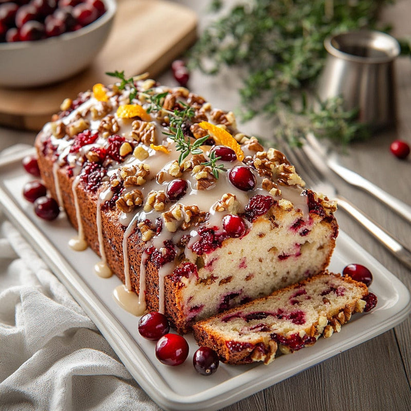 easyChef Pro Cranberry Walnut Quick Bread