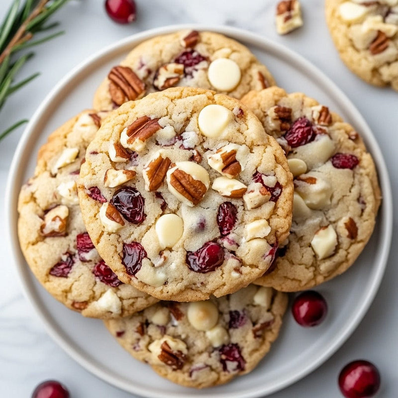 easyChef Pro Cranberry White Chocolate Pecan Cookies