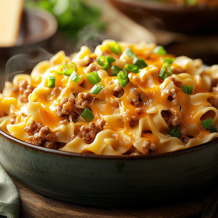 easyChef Pro Creamy Cheesy Noodle Bake Recipe