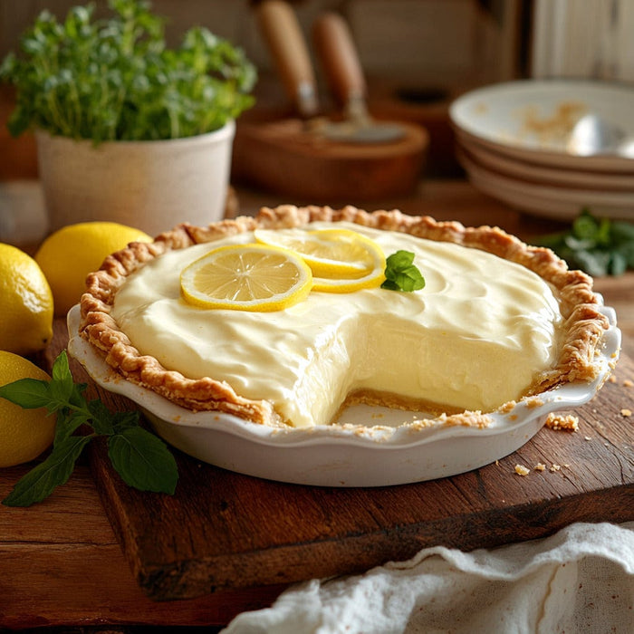easyChef Pro Creamy Lemon Sour Cream Pie