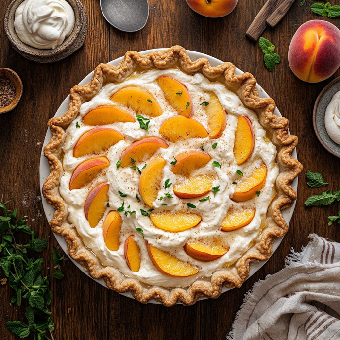 easyChef Pro Creamy Peach Pie
