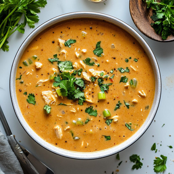 easyChef Pro Creamy Peanut Butter Chicken Soup