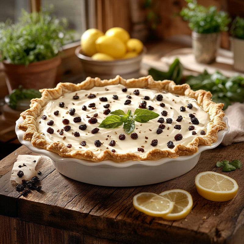 easyChef Pro Creamy Raisin Sour Cream Pie