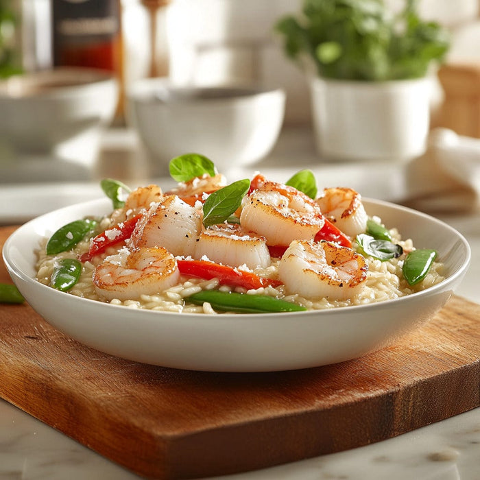 easyChef Pro Creamy Seafood Risotto