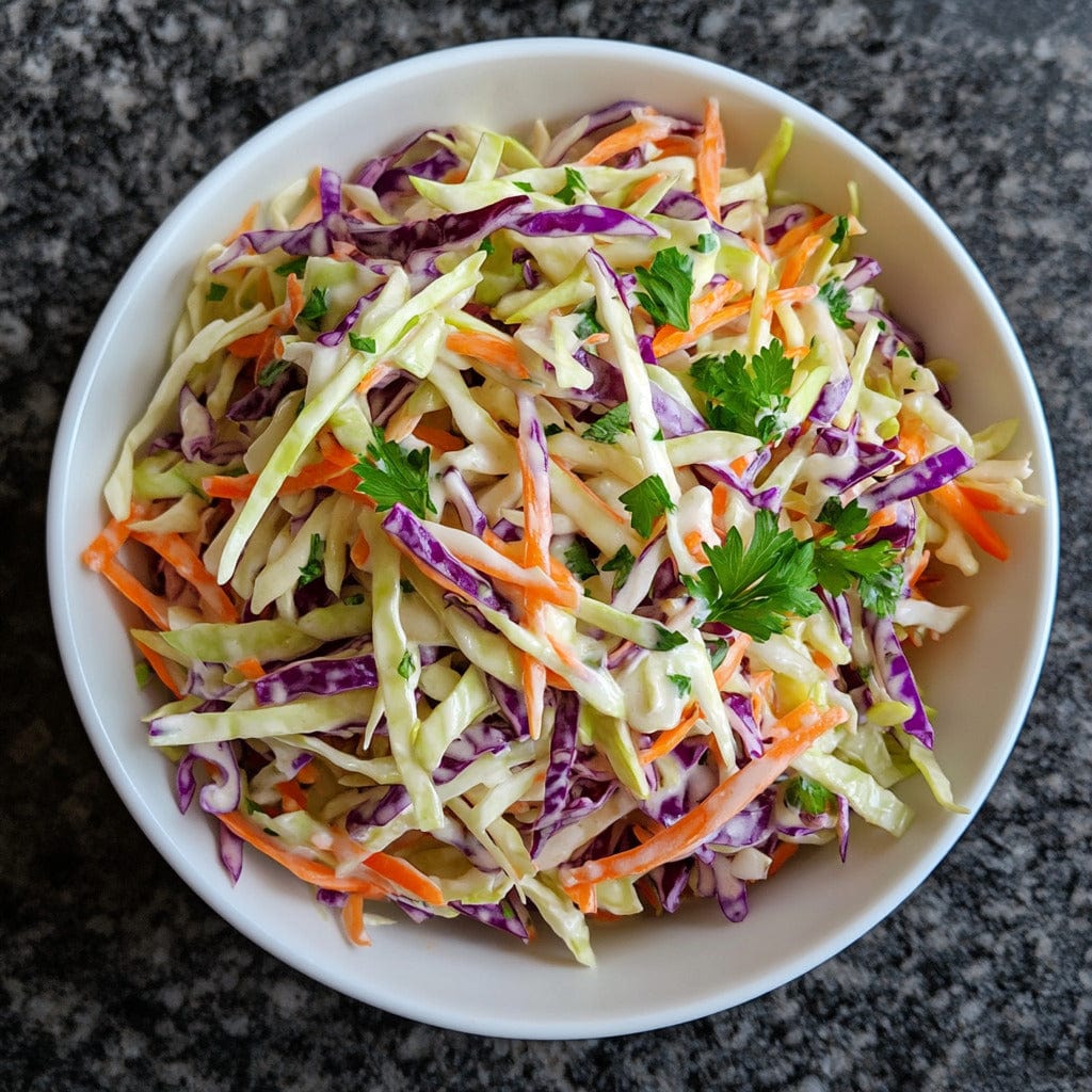 easyChef Pro Crisp Apple Cider Coleslaw with Celery Seed and Fresh Herbs