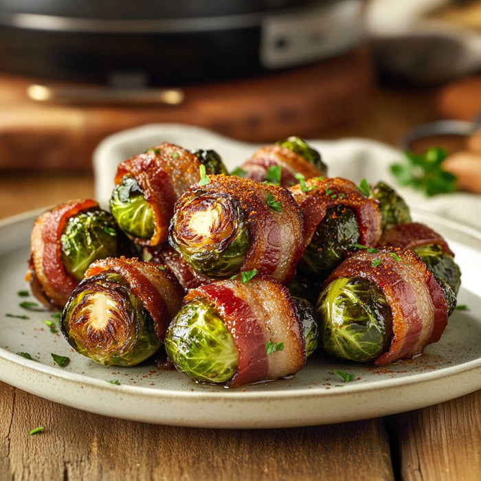 easyChef Pro Crispy Bacon-Wrapped Brussels Sprouts Bites