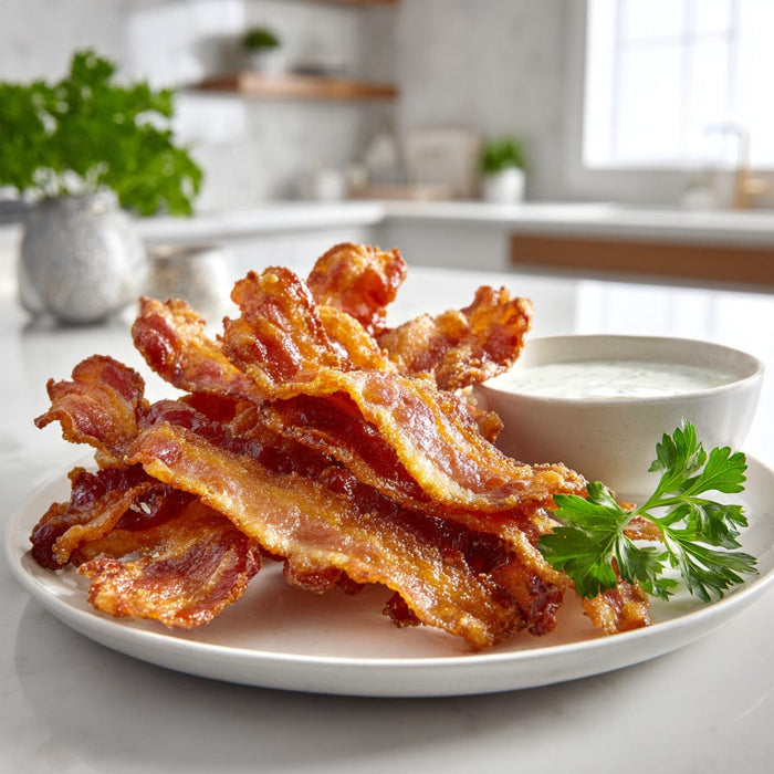easyChef Pro Crispy Buttermilk-Battered Bacon Strips