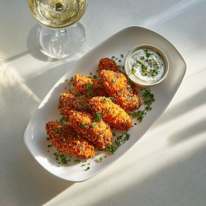 easyChef Pro Crispy Spicy Chicken Tenders with Horseradish Sauce