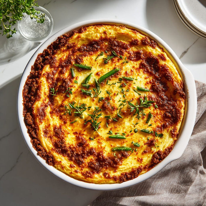 easyChef Pro Crispy Topped Beef Shepherd's Pie