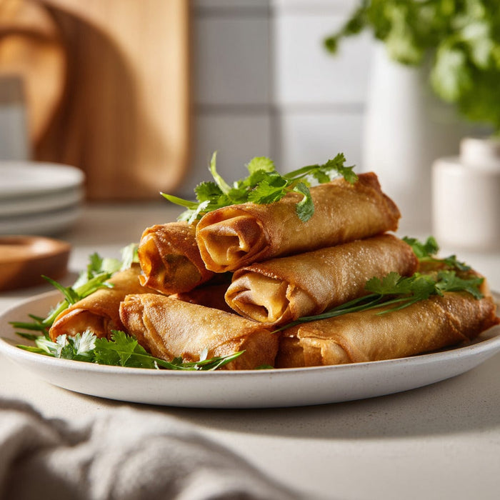 easyChef Pro Crispy Vegetable Lumpia with Jicama and Bamboo Shoots