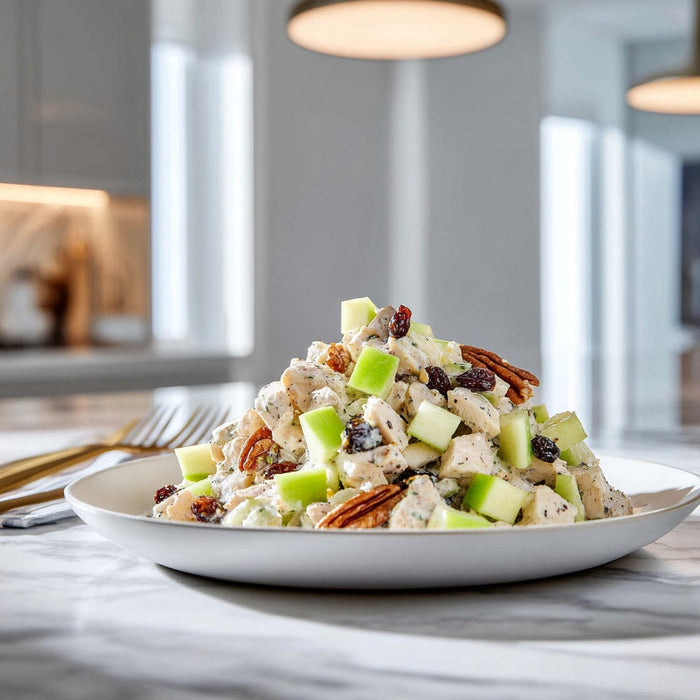 easyChef Pro Crunchy Apple-Pecan Chicken Salad with Tangy Dressing