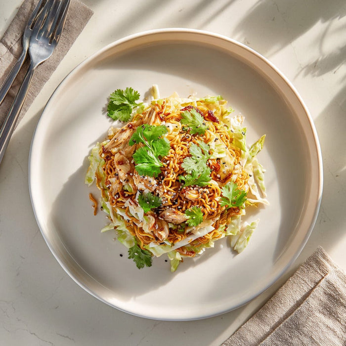 easyChef Pro Crunchy Asian Chicken Cabbage Salad