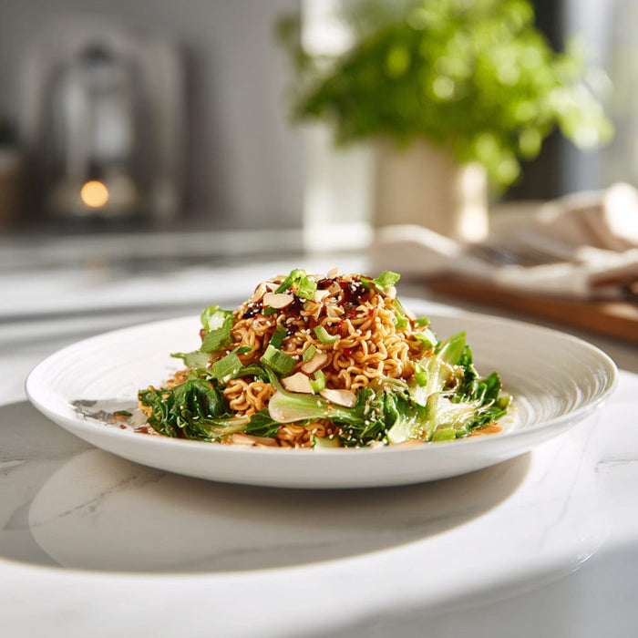 easyChef Pro Crunchy Sesame Bok Choy Salad with Almonds