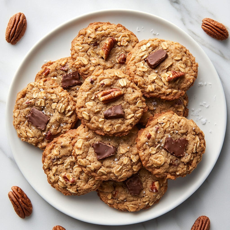 easyChef Pro Crunchy Toffee Oatmeal Cookies