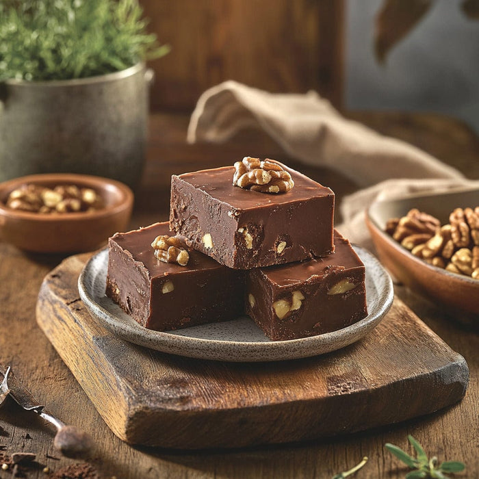 easyChef Pro Decadent Chocolate Walnut Fudge