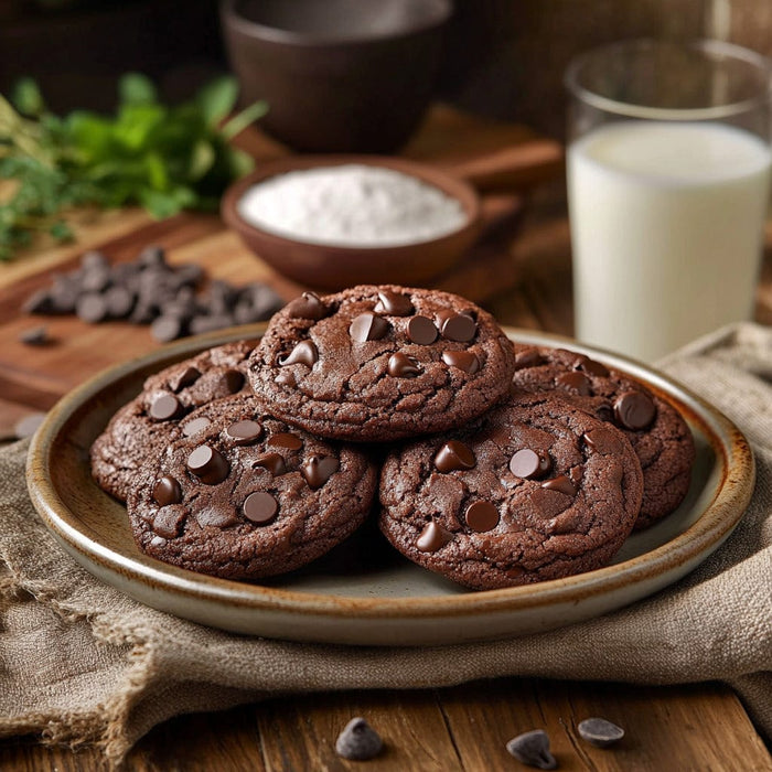 easyChef Pro Double Chocolate Chip Cookies